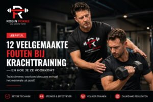 12 veelgemaakte fouten bij krachttraining — en hoe je ze voorkomt