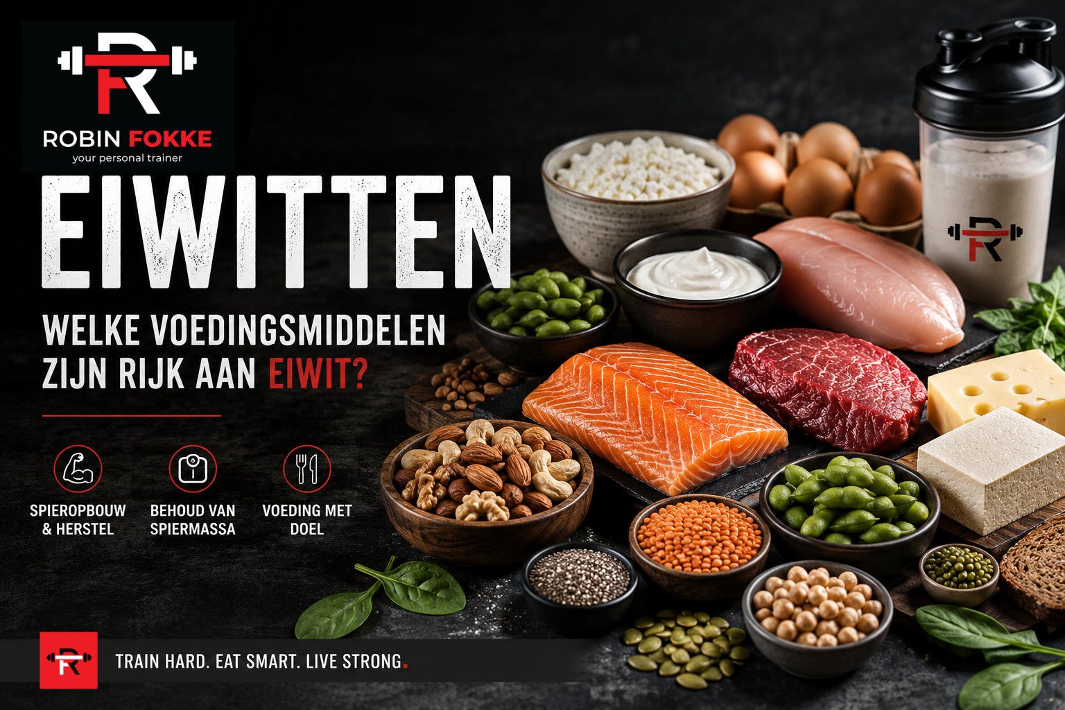 Eiwitten: welke voedingsmiddelen zijn rijk aan eiwit | Robin Fokke